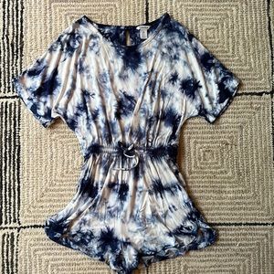 Nordstrom tie dye romper